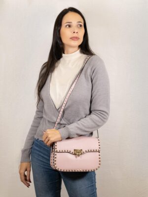 VALENTINO Tracolla rockstud